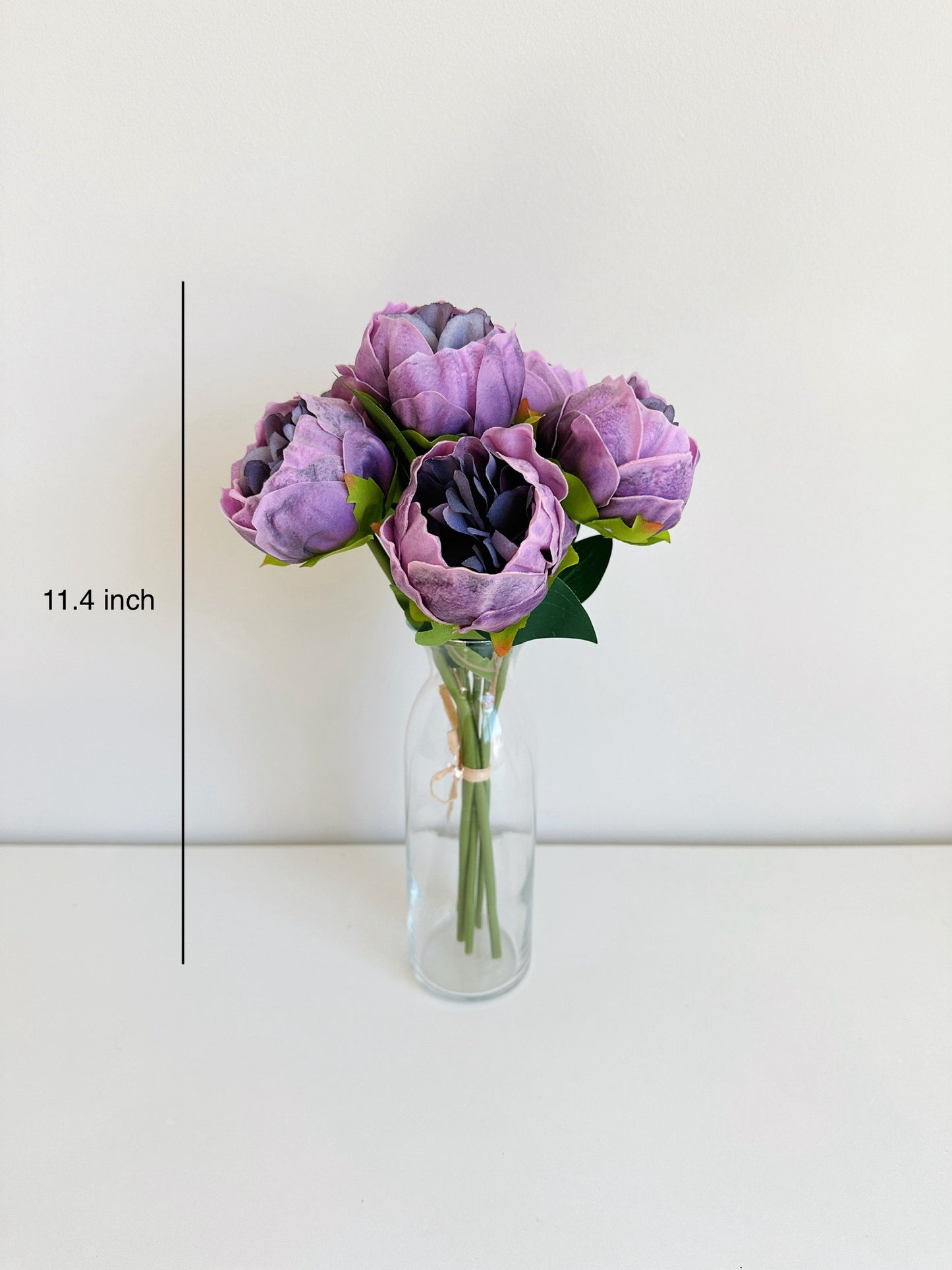 Real Touch Peony Bunch (6 Stems)