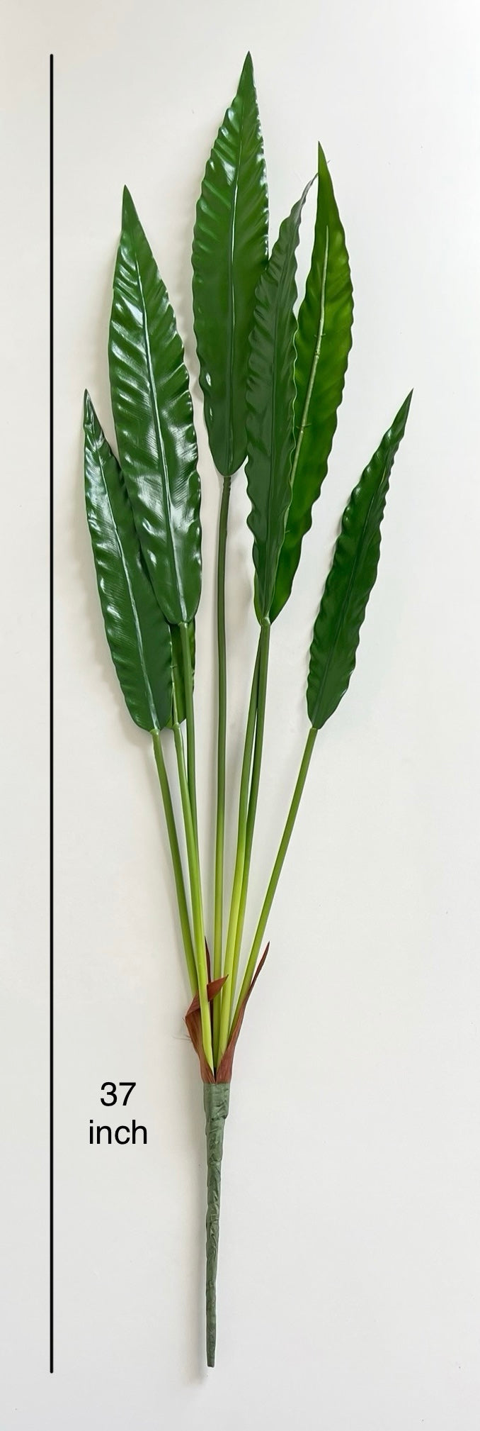 Faux Bird Nest Fern Leaf