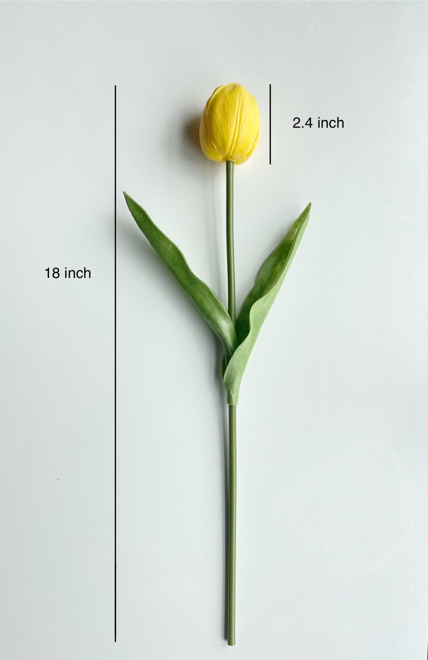 Artificial Flowers Real Touch Tulip Flower (5 Stems)